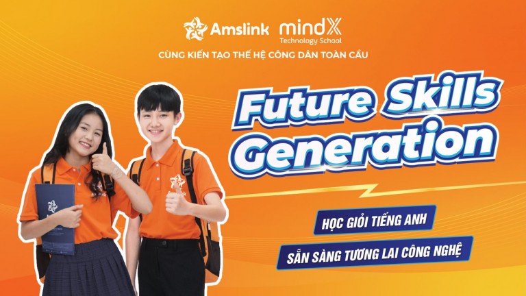 AMSLINK x MINDX - HỢP TÁC PHÁT TRIỂN TOÀN DIỆN NĂNG LỰC VÀ KỸ NĂNG CHO HỌC SINH